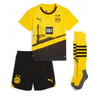 Dětský fotbalový dres Borussia Dortmund Felix Nmecha #8 2023-24 Domácí Krátký Rukáv (+ trenýrky)